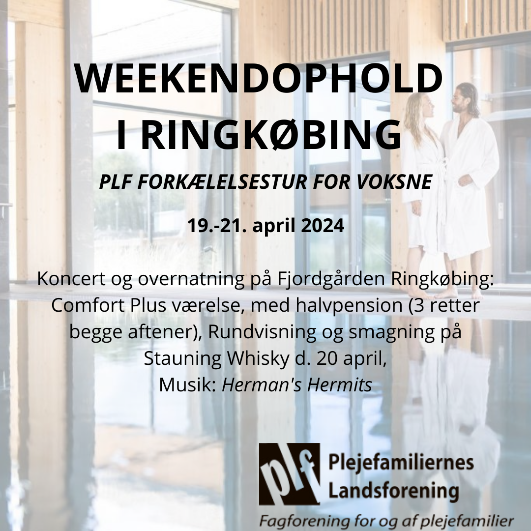 Weekendophold i Ringkøbing Forkælelsestur voksne