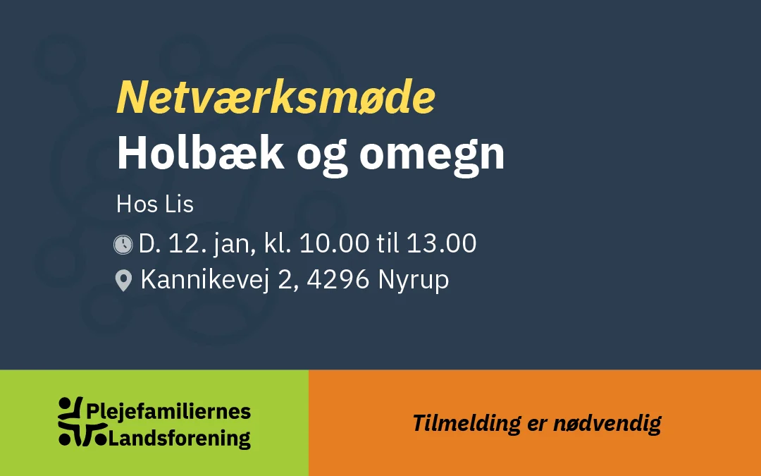 Netværksmøde – Holbæk og omegn