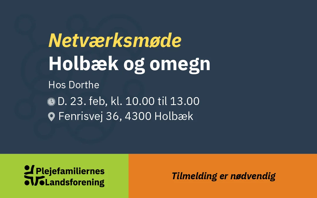 Netværksmøde – Holbæk og omegn