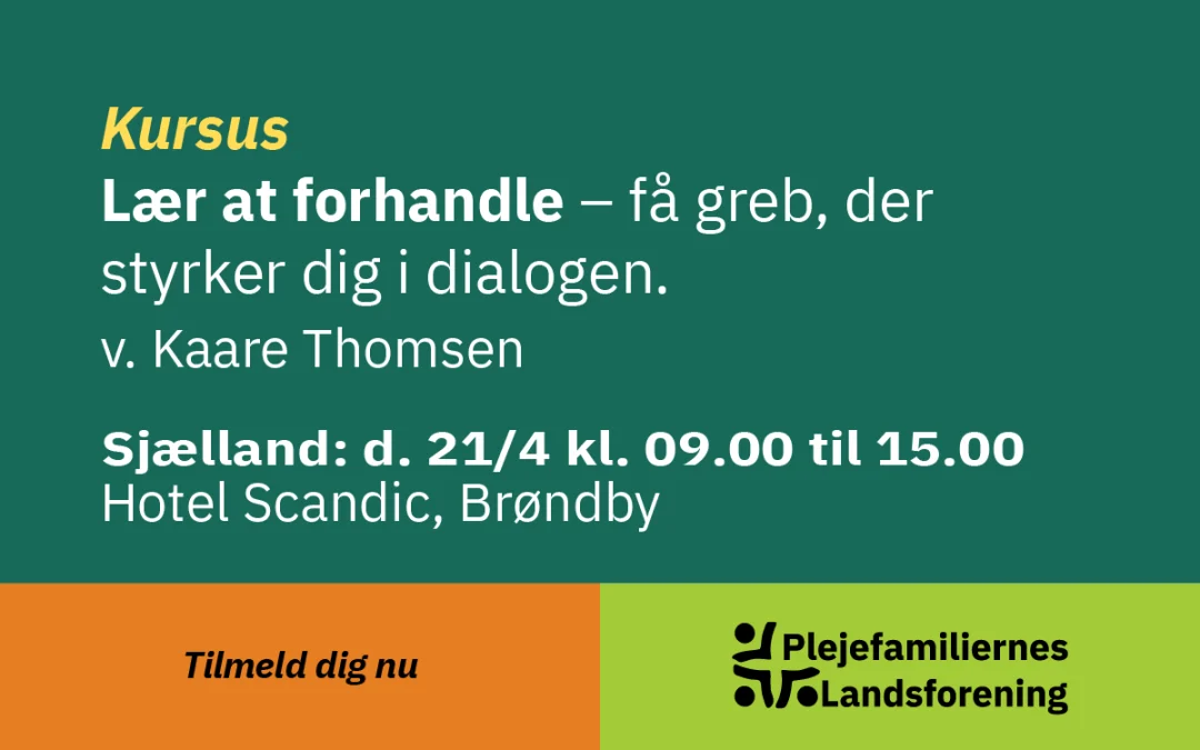 Kursus – Lær at forhandle (Sjælland)