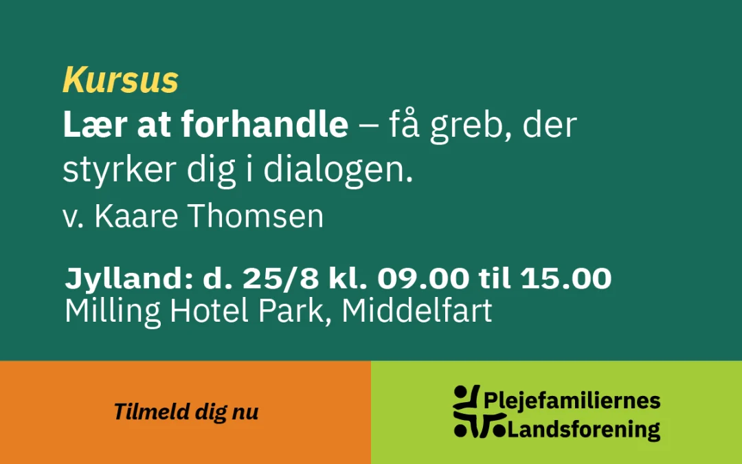 Kursus – Lær at forhandle (Fyn)