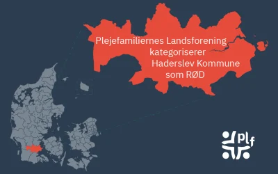 Haderslev Kommune er blevet markeret rød på vores Danmarkskort.