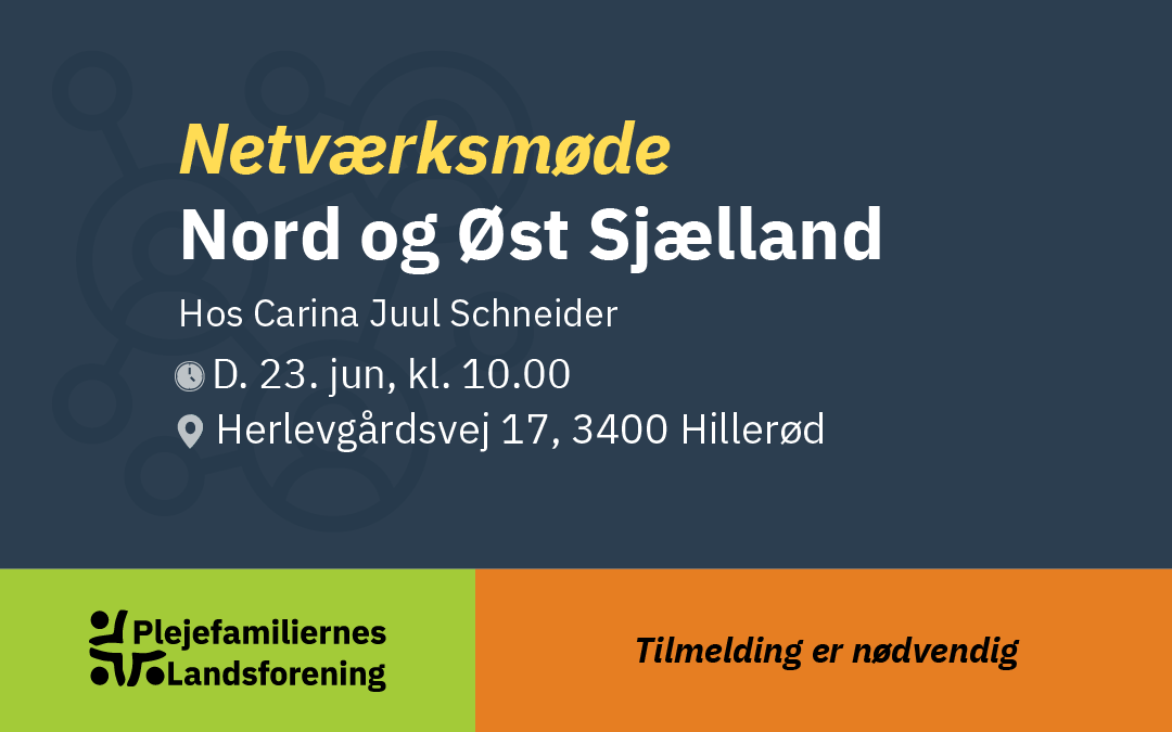 Netværksmøde – Nord og Øst Sjælland