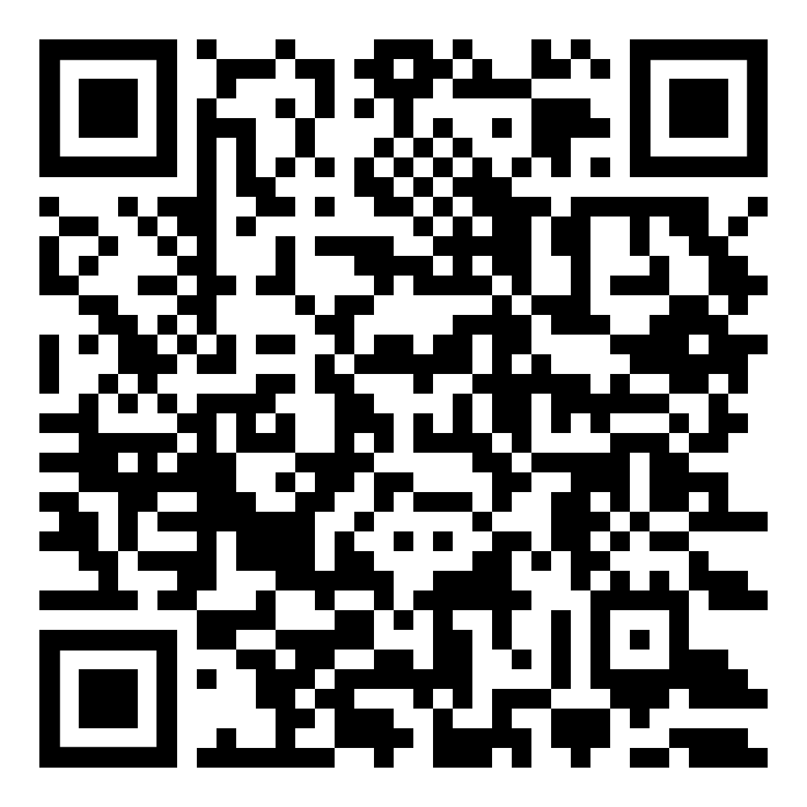 QR-kode til tilmelding